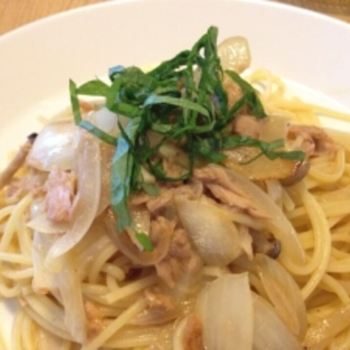 麺つゆde和風ツナパスタ♪